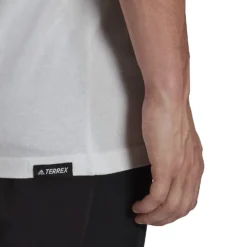 Adidas TERREX MOUNTAIN FUN GRAPHIC TEE M, White -Mountain Equipment shop adidas terrex mountain fun graphic tee m 22a adx h50927 white 6