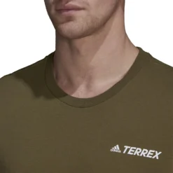 Adidas TERREX MOUNTAIN GRAPHIC TEE M, Focus Olive -Mountain Equipment shop adidas terrex mountain graphic tee m 22a adx he1767 focus olive 6