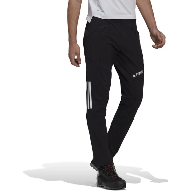 Adidas TERREX Mountain Softshell Pants Men Black 4 Adidas TERREX Mountain Softshell Pants Men Black - Image 4