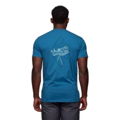 Black Diamond M DESERT TO MOUNTAIN TEE, Astral Blue