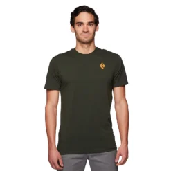 Black Diamond M MOUNTAIN BADGE TEE, Cypress