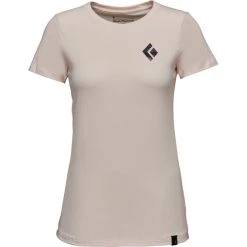 Black Diamond Mountain Diamond SS Tee Women Ice Pink