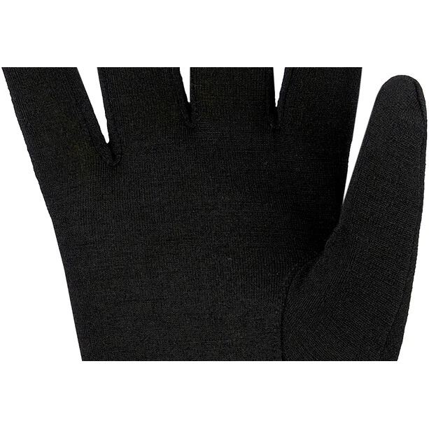 CAMPZ Mountain Merino Liner Gloves Black 3 CAMPZ Mountain Merino Liner Gloves Black - Image 3