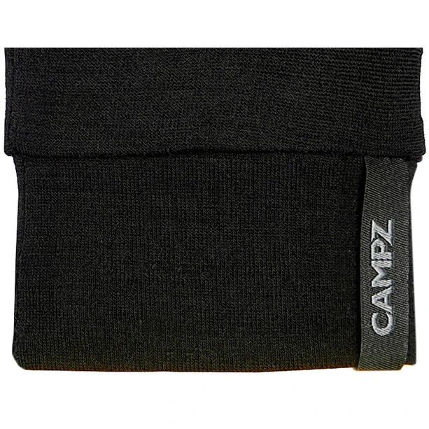 CAMPZ Mountain Merino Liner Gloves Black 4 CAMPZ Mountain Merino Liner Gloves Black - Image 4