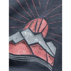 Chillaz W GANDIA MOUNTAIN WATERCOLOR T-SHIRT, Dark Blue -Mountain Equipment shop chillaz w gandia mountain watercolor tshirt 23a chz 102457 1 dark blue 5