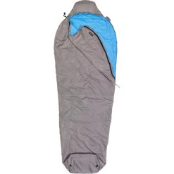 Cocoon Mountain Wanderer Sleeping Bag Long Volcano Grey/light Blue
