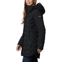 Columbia W MOUNTAIN CROO LONG DOWN JACKET, Black -Mountain Equipment shop columbia w mountain croo long down jacket 20b col 1915311 black 2