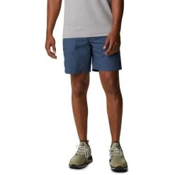 Columbia Washed Out Cargo Shorts Men Dark Mountain