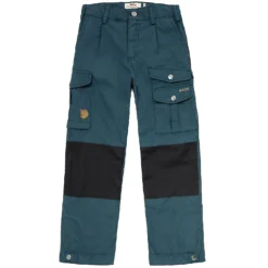 Fjallraven KIDS VIDDA TROUSERS, Mountain Blue