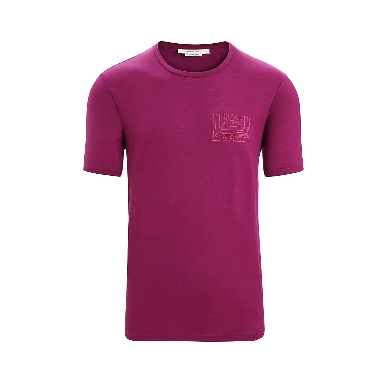 Icebreaker M TECH LITE II SS TEE MOUNTAIN SUNSET, Go Berry 7 Icebreaker M TECH LITE II SS TEE MOUNTAIN SUNSET, Go Berry - Image 7