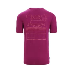 Icebreaker M TECH LITE II SS TEE MOUNTAIN SUNSET, Go Berry 15 Icebreaker M TECH LITE II SS TEE MOUNTAIN SUNSET, Go Berry -Mountain Equipment shop icebreaker m tech lite ii ss tee mountain sunset 23a ice 0a56nf go berry 2