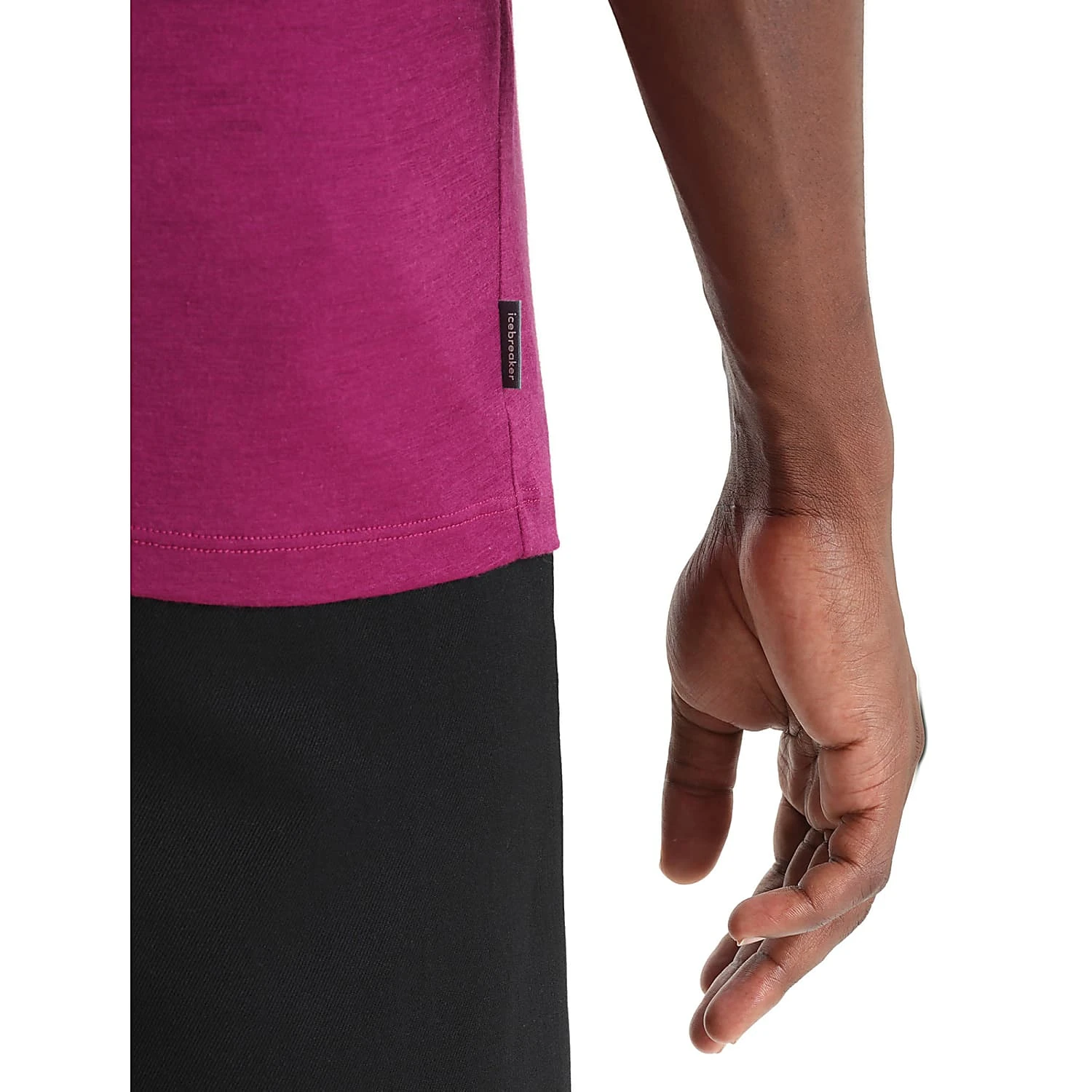 Icebreaker M TECH LITE II SS TEE MOUNTAIN SUNSET, Go Berry 3 Icebreaker M TECH LITE II SS TEE MOUNTAIN SUNSET, Go Berry - Image 3