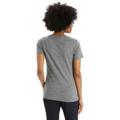 Icebreaker Tech Lite II Mountain Geology SS Tee Women Gritstone Heather -Mountain Equipment shop icebreaker tech lite ii mountain geology ss tee women gritstone heather 3