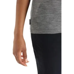 Icebreaker Tech Lite II Mountain Geology SS Tee Women Gritstone Heather -Mountain Equipment shop icebreaker tech lite ii mountain geology ss tee women gritstone heather 6