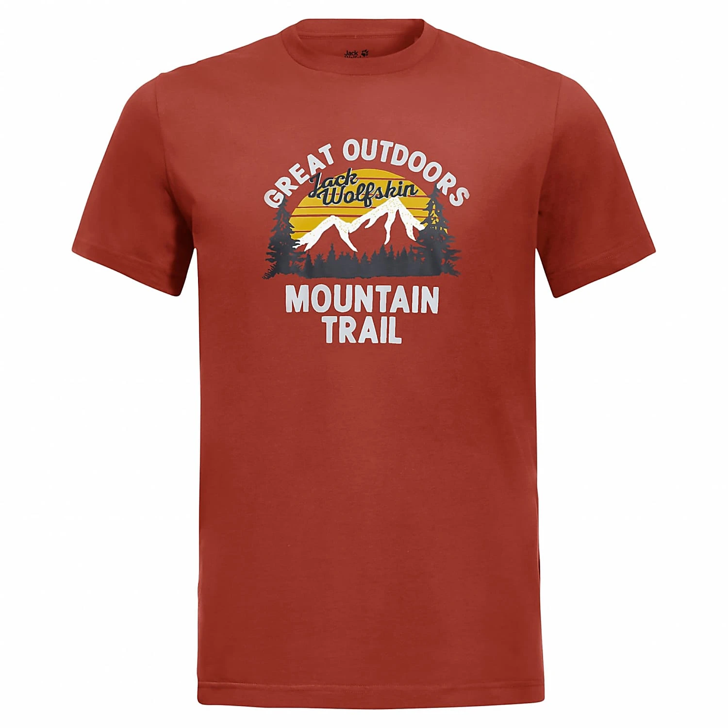 Jack Wolfskin M JW MOUNTAIN TRAIL T, Mexican Pepper 1 Jack Wolfskin M JW MOUNTAIN TRAIL T, Mexican Pepper