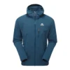 Mountain Equipment M ECHO HOODED JACKET, Majolica Blue