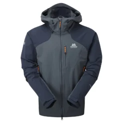 Mountain Equipment M FRONTIER HOODED JACKET, Ombre Blue - Cosmos