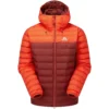 Mountain Equipment M SUPERFLUX JACKET, Fired Brick - Cardinal Orange