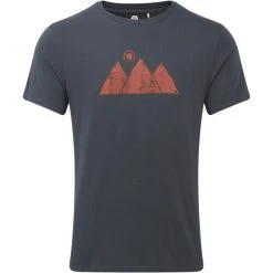 Mountain Equipment Mountain Sun Tee Men Ombre Blue