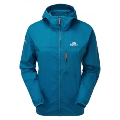 Mountain Equipment W AEROFOIL FULL ZIP JACKET, Alto Blue