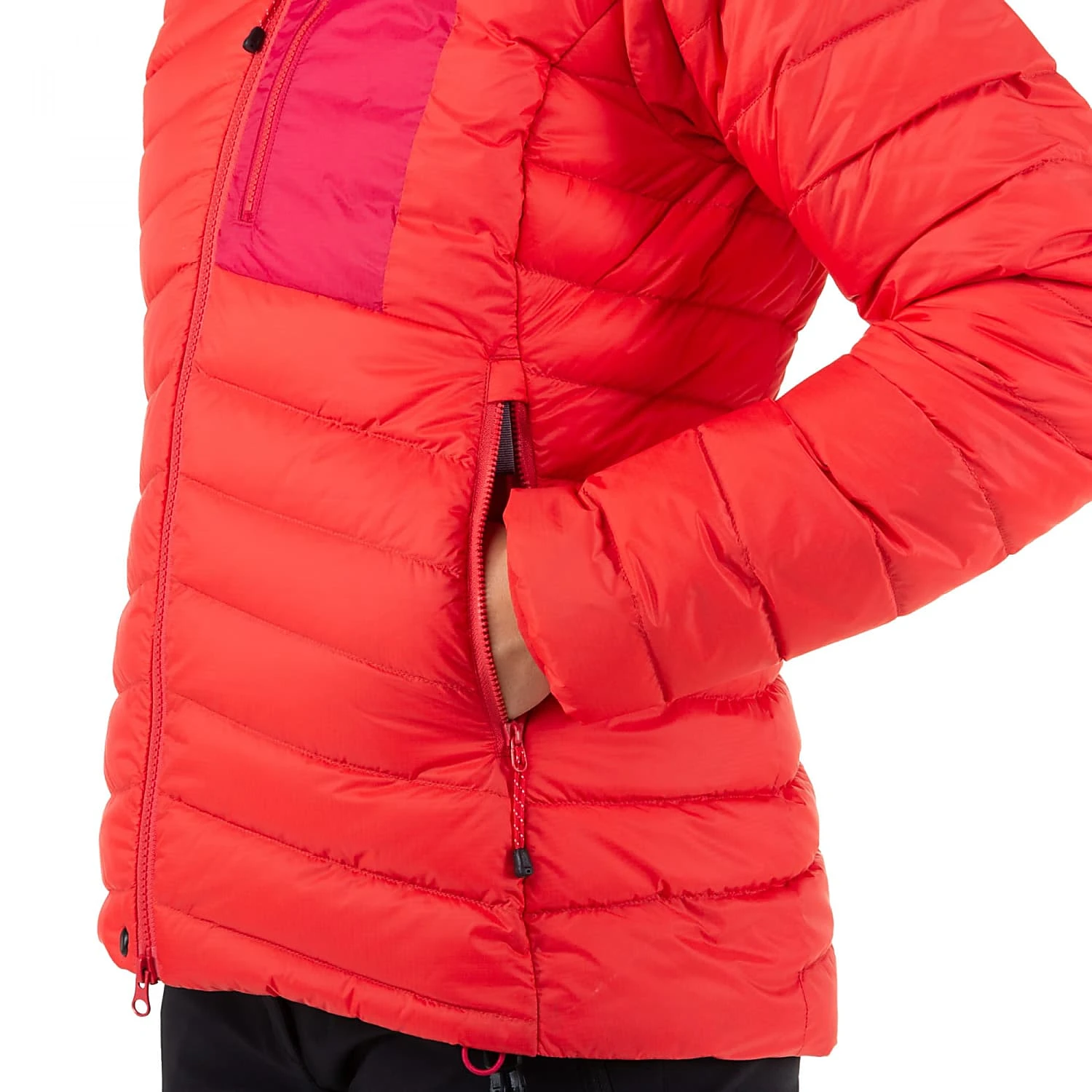 Mountain Equipment W BALTORO JACKET, Pop Red - Capsicum 8 Mountain Equipment W BALTORO JACKET, Pop Red - Capsicum - Image 8