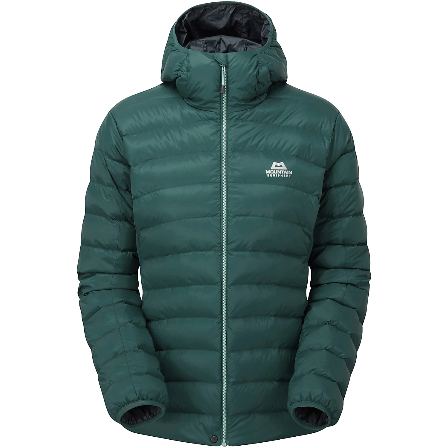 Mountain Equipment W FROSTLINE HOODED JACKET, Deep Teal 1 Mountain Equipment W FROSTLINE HOODED JACKET, Deep Teal