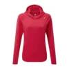 Mountain Equipment W GLACE HOODED TOP, Capsicum Red