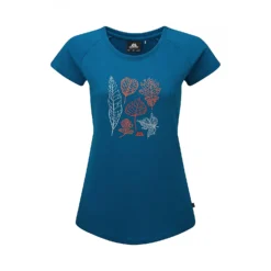 Mountain Equipment W LEAF TEE, Alto Blue