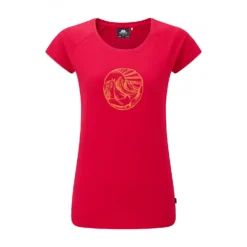 Mountain Equipment W RISING SUN TEE, Capsicum Red