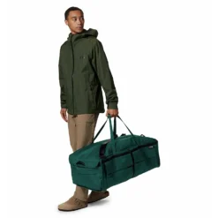 Mountain Hardwear CAMP TOUGH DUFFEL 80L, Hunter Green -Mountain Equipment shop mountain hardwear camp tough duffel 80l 23a mhw 2020761 hunter green 4