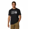 Mountain Hardwear M MHW FRONT LOGO SS T, Black