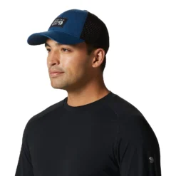 Mountain Hardwear MHW LOGO TRUCKER HAT, Blue Horizon -Mountain Equipment shop mountain hardwear mhw logo trucker hat 21b mhw 1983471 blue horizon 5