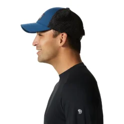 Mountain Hardwear MHW LOGO TRUCKER HAT, Blue Horizon -Mountain Equipment shop mountain hardwear mhw logo trucker hat 21b mhw 1983471 blue horizon 6
