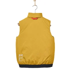 Namuk KIDS ICON REVERSIBLE PRIMALOFT VEST, Mountain Green - Sunflower Yellow -Mountain Equipment shop namuk kids icon reversible primaloft vest 23a nak p780 mougresunyel 4