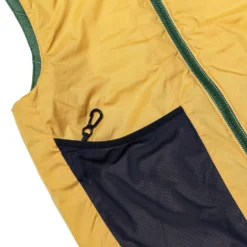 Namuk KIDS ICON REVERSIBLE PRIMALOFT VEST, Mountain Green - Sunflower Yellow -Mountain Equipment shop namuk kids icon reversible primaloft vest 23a nak p780 mougresunyel 5
