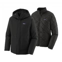 Patagonia M LONE MOUNTAIN 3IN1 JACKET, Black -Mountain Equipment shop patagonia m lone mountain 3in1 jacket 19b pat 27840 black 2