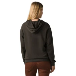 Prana Organic Graphic Hoodie Women Washed Black Mountain -Mountain Equipment shop prana organic graphic hoodie women washed black mountain 3