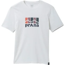 Prana Standard Mountain SS T-Shirt Men White