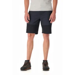 Rab M TORQUE MOUNTAIN SHORTS, Beluga - Black
