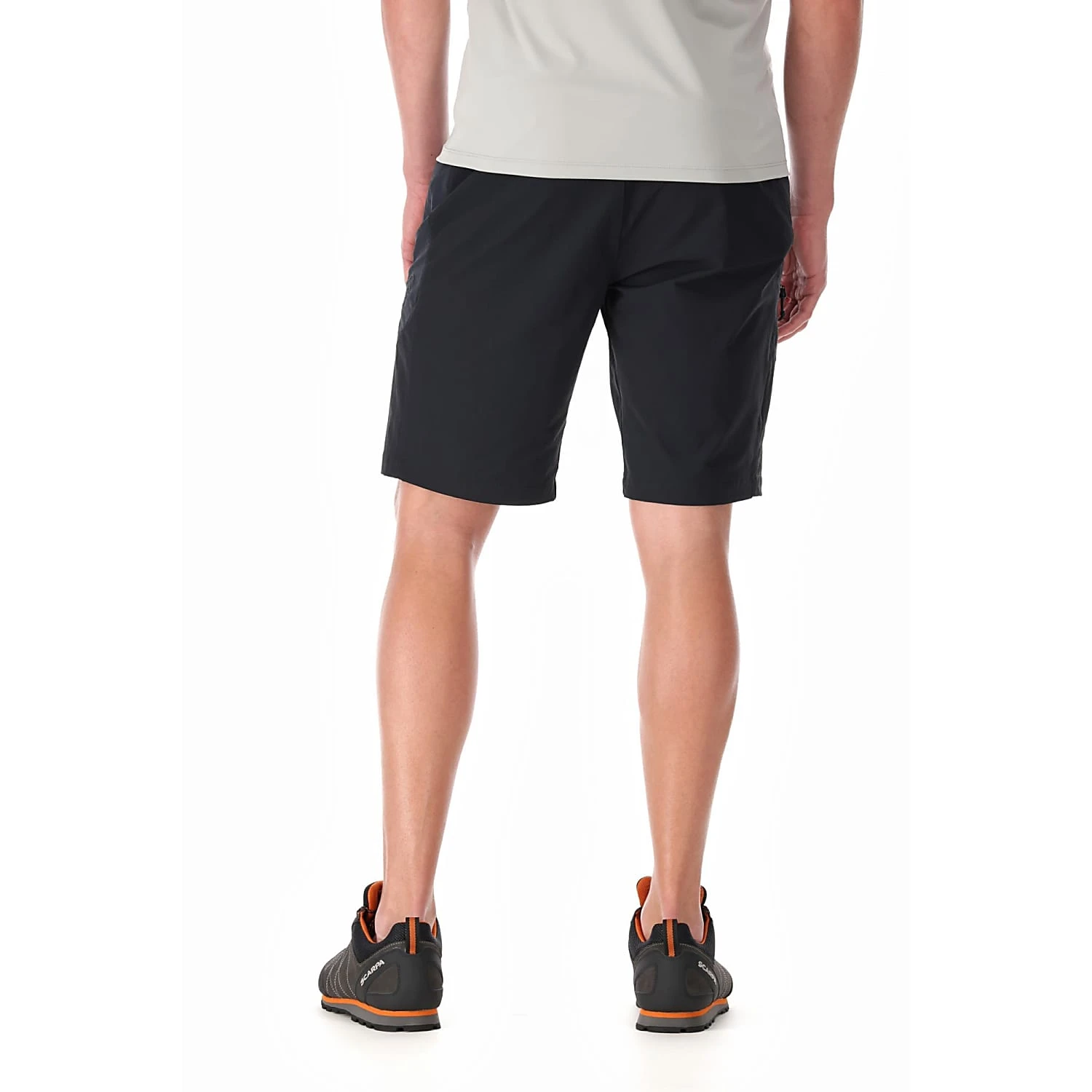 Rab M TORQUE MOUNTAIN SHORTS, Beluga - Black 4 Rab M TORQUE MOUNTAIN SHORTS, Beluga - Black - Image 4