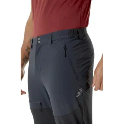 Rab Torque Mountain Pants Men Beluga/black -Mountain Equipment shop rab torque mountain pants men beluga black 5