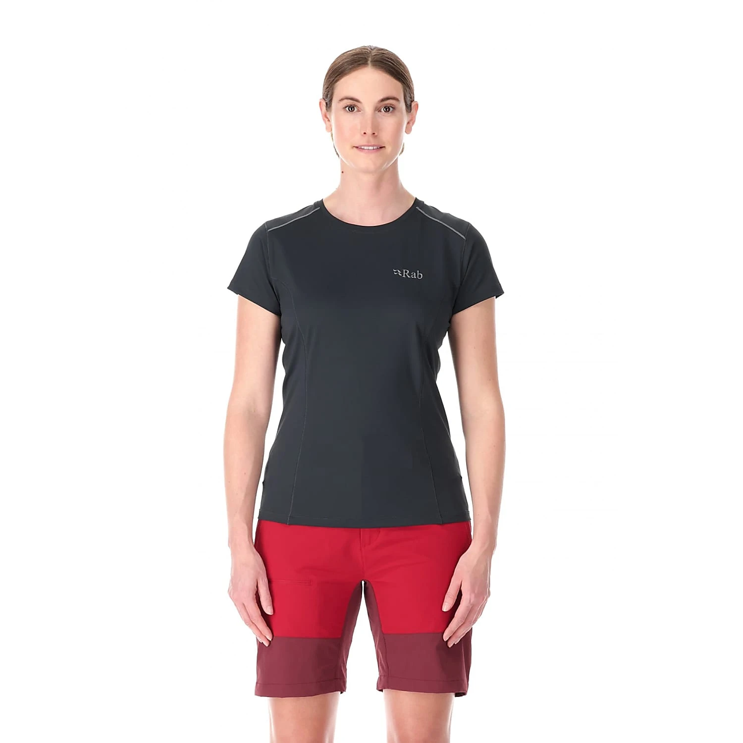 Rab W TORQUE MOUNTAIN SHORTS, Crimson - Deep Heather 4 Rab W TORQUE MOUNTAIN SHORTS, Crimson - Deep Heather - Image 4