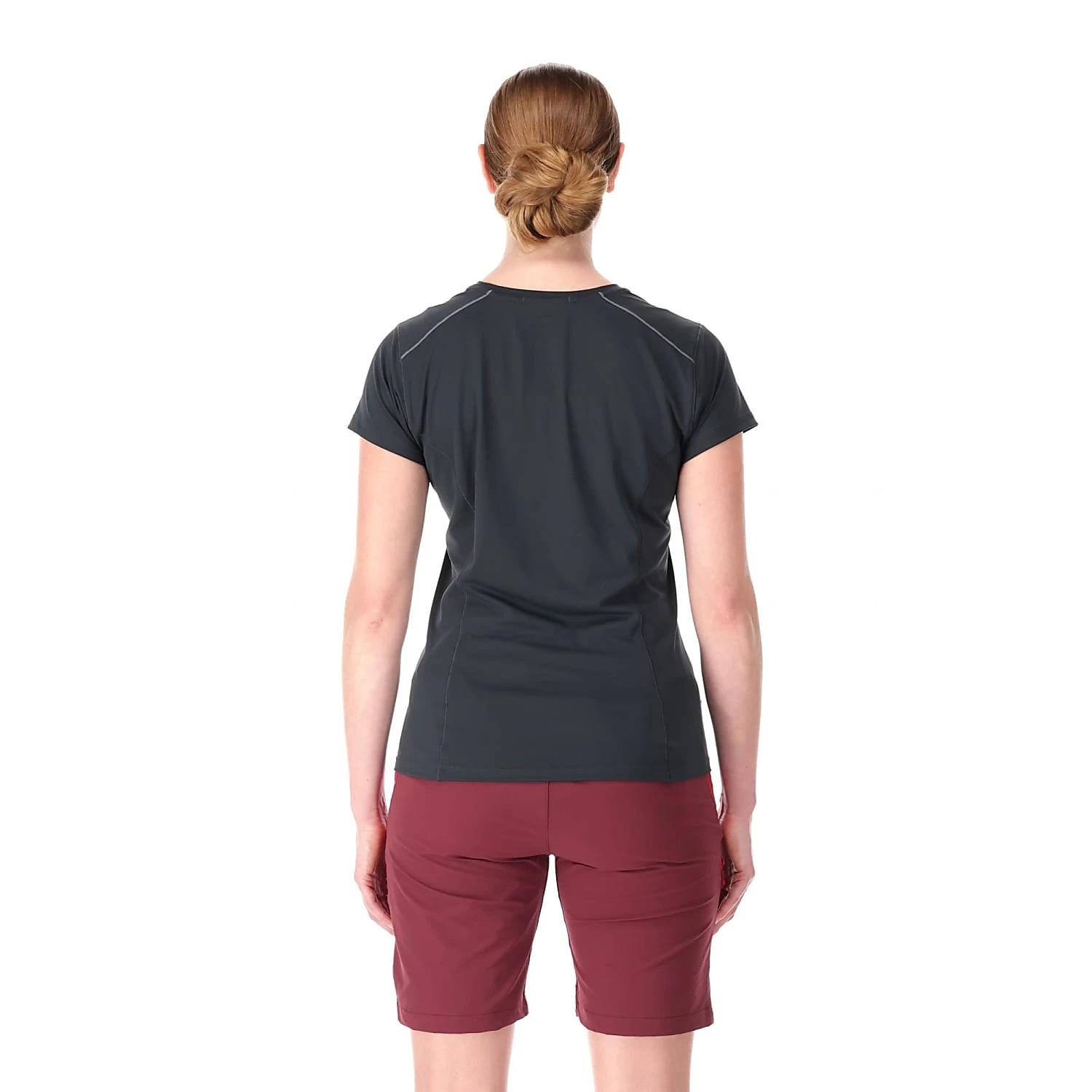 Rab W TORQUE MOUNTAIN SHORTS, Crimson - Deep Heather 2 Rab W TORQUE MOUNTAIN SHORTS, Crimson - Deep Heather - Image 2