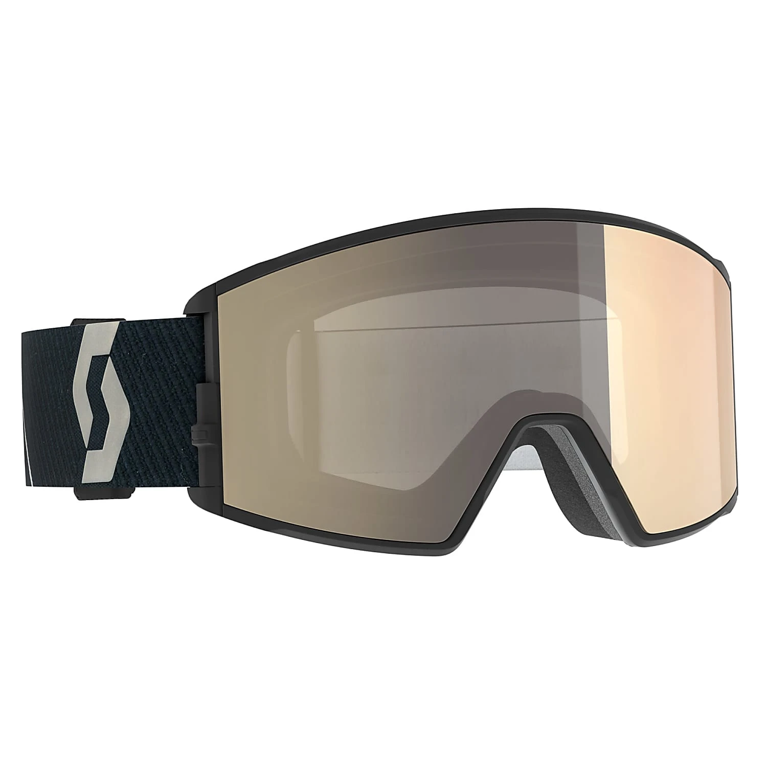 Scott REACT LIGHT SENSITIVE GOGGLE, Mountain Black - Light Sensitive Bronze Chrome 1 Scott REACT LIGHT SENSITIVE GOGGLE, Mountain Black - Light Sensitive Bronze Chrome