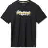 Smartwool Mountain Horizon Graphic SS Tee Slim Fit Black