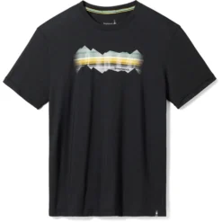 Smartwool Mountain Horizon Graphic SS Tee Slim Fit Black