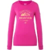 Super.natural Mountain Love LS Shirt Women Fuchsia Red/illuminating