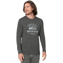 Super.natural Mountain Lovers LS Shirt Men Pirate Grey Melange/feather Grey -Mountain Equipment shop supernatural mountain lovers ls shirt men pirate grey melange feather grey 4