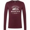 Super.natural Mountain Lovers LS Shirt Men Wine Tasting/feather Grey