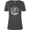 Super.natural Mountain Mandala Tee Women Pirate Grey Melange/feather Grey/gold